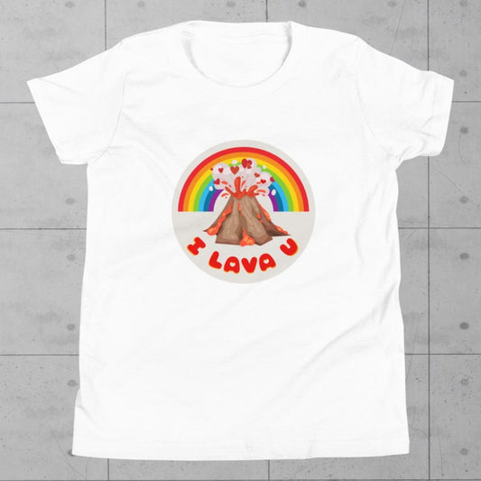 I LAVA U, Youth Short Sleeve T-Shirt